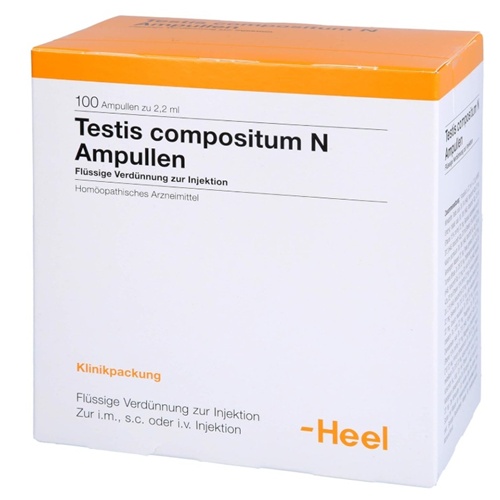 Testis compositum n ampullen